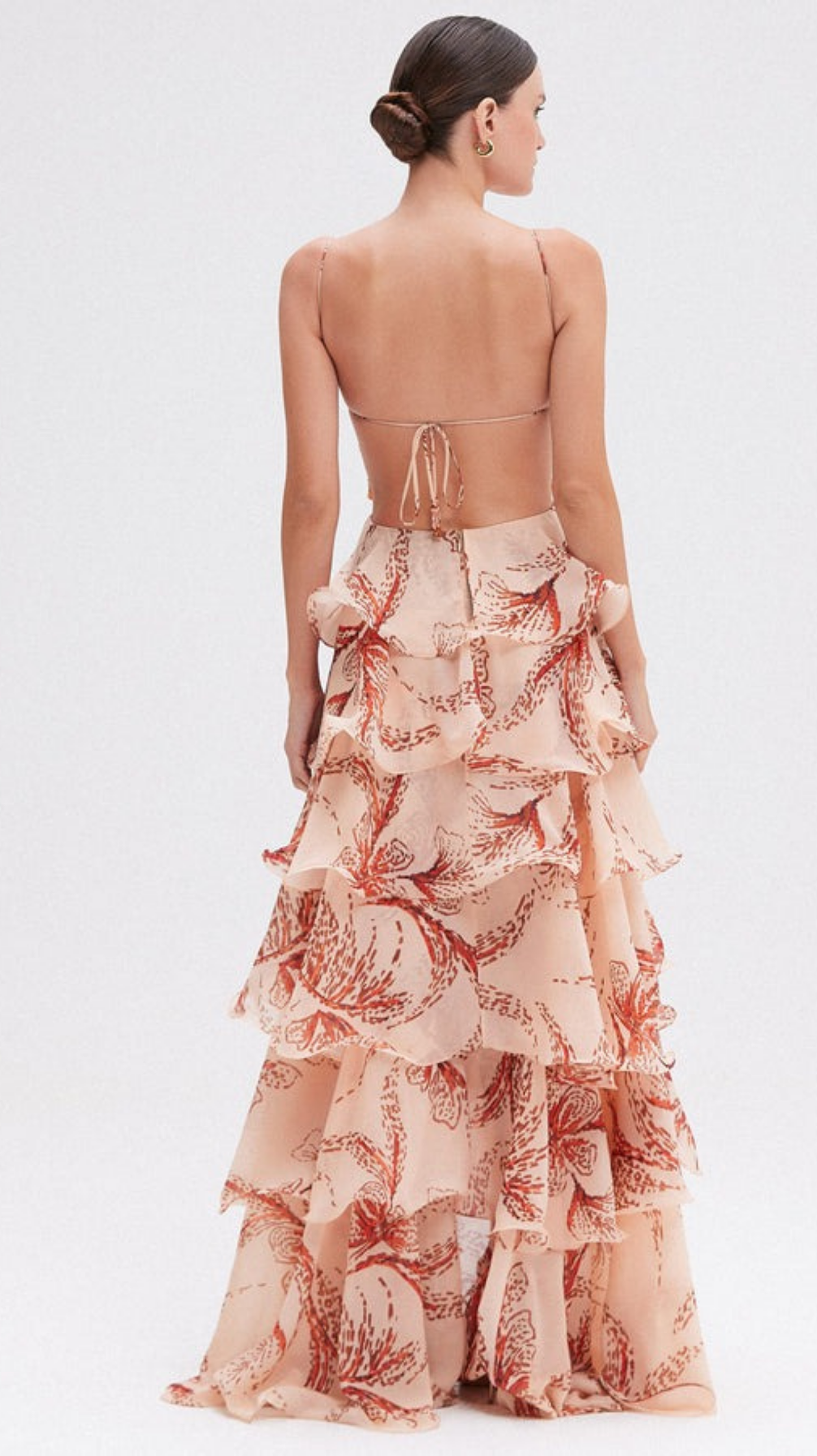 Vestido Longo Sunset Bege NYFW - PatBo