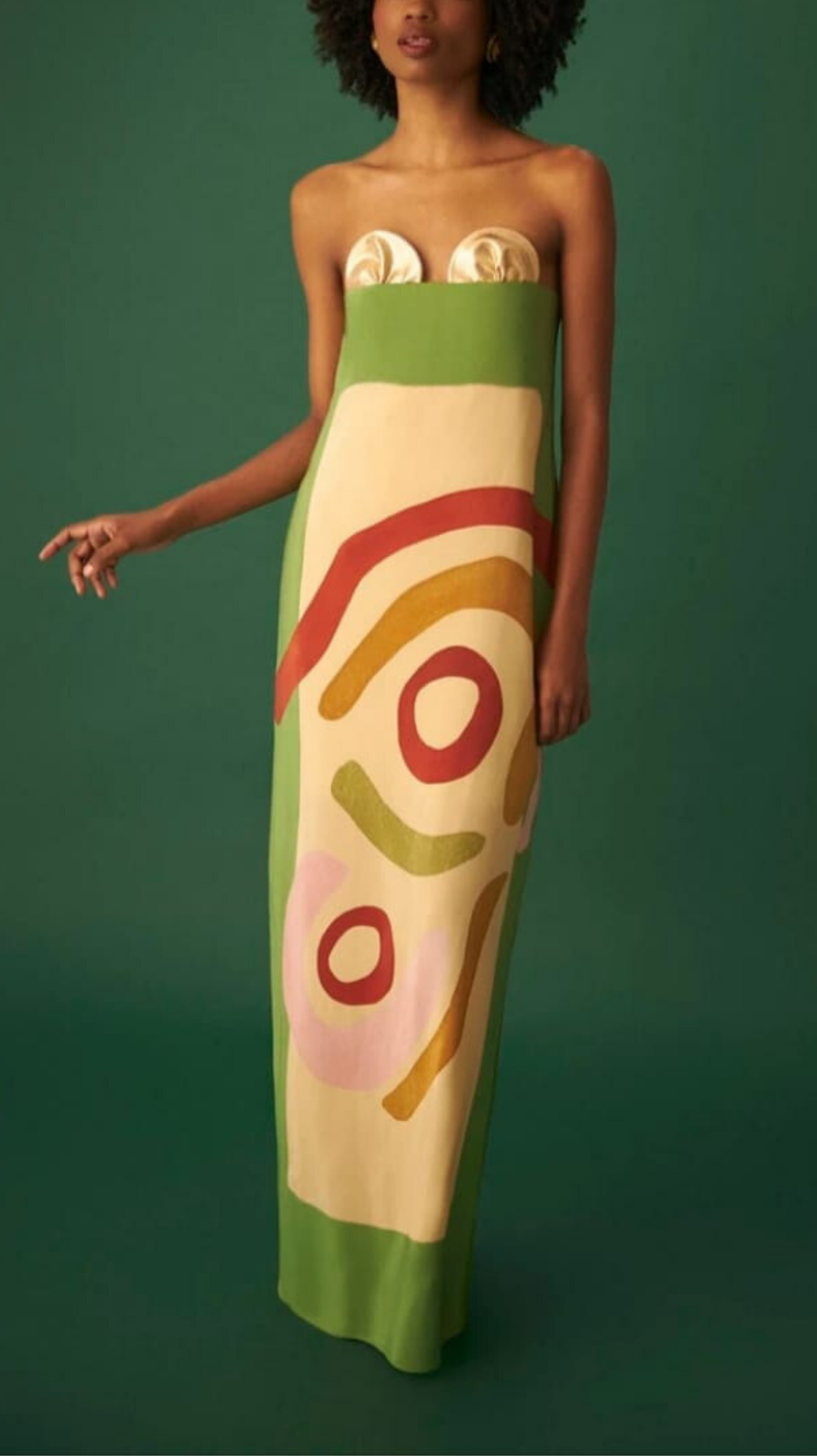 Vestido Dalva Frou Frou Lamê - Laura Cangussu
