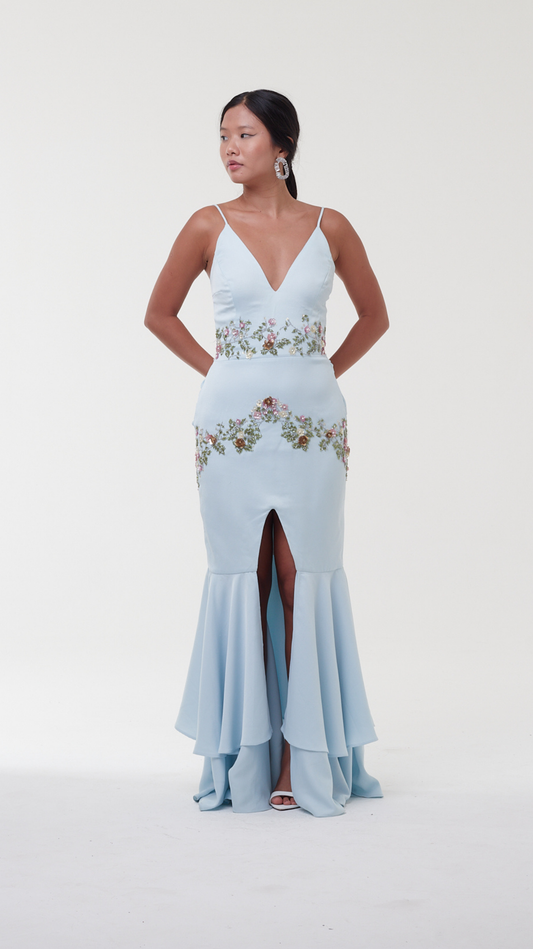 Vestido Céu Azul - PatBo