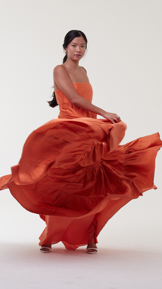 Vestido Laranja - AYA