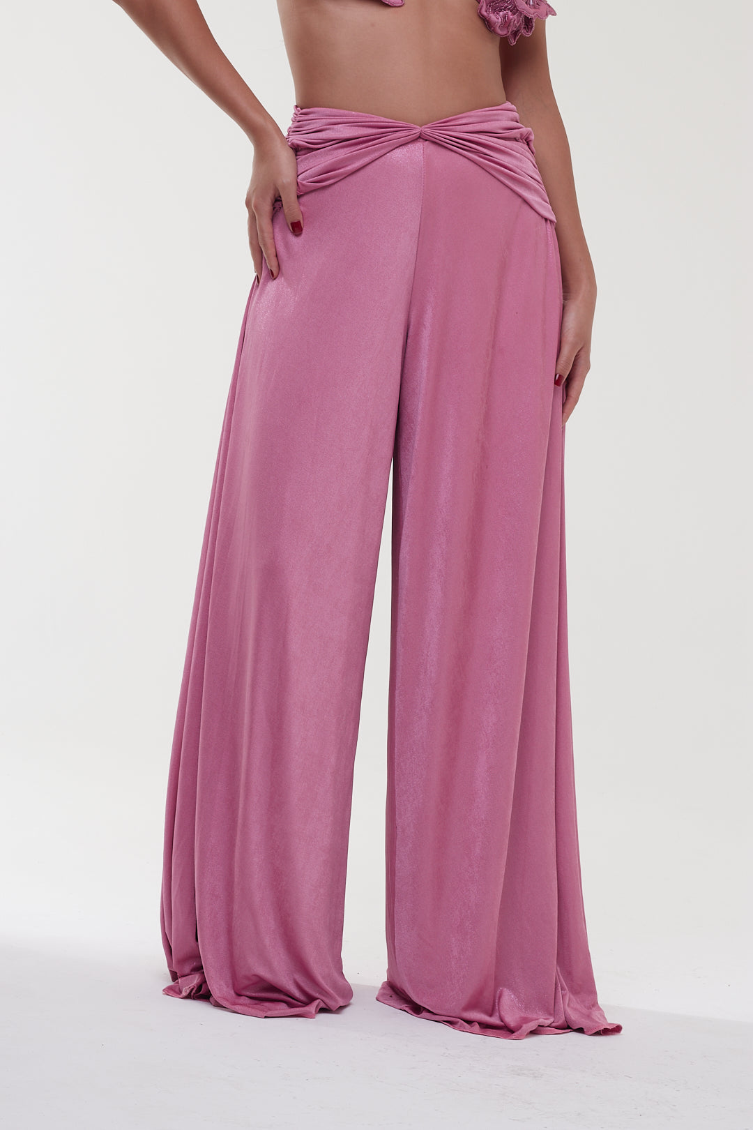 Conjunto Rosa Flor - PatBo