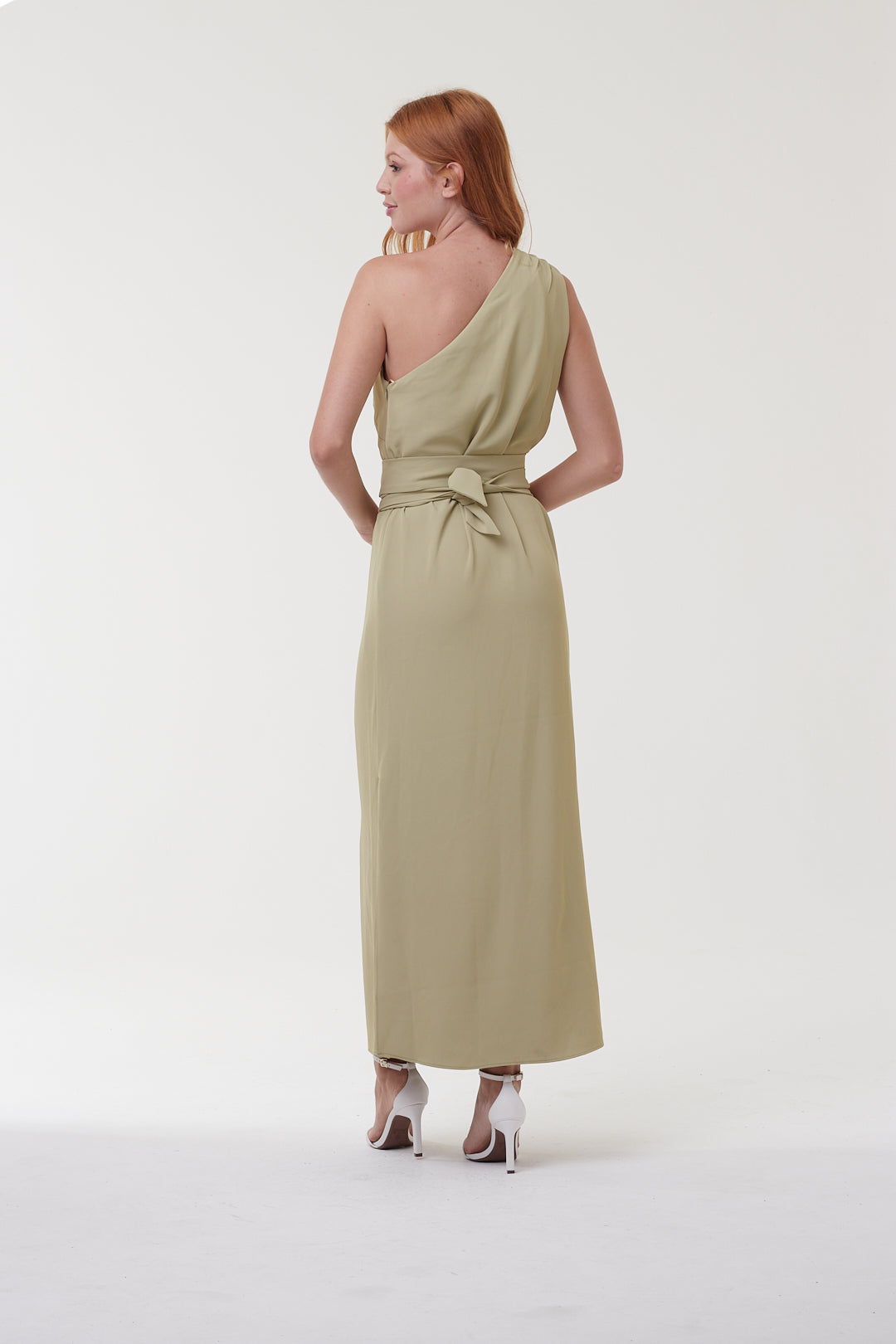 Vestido Evasê Um Ombro Só - Shoulder