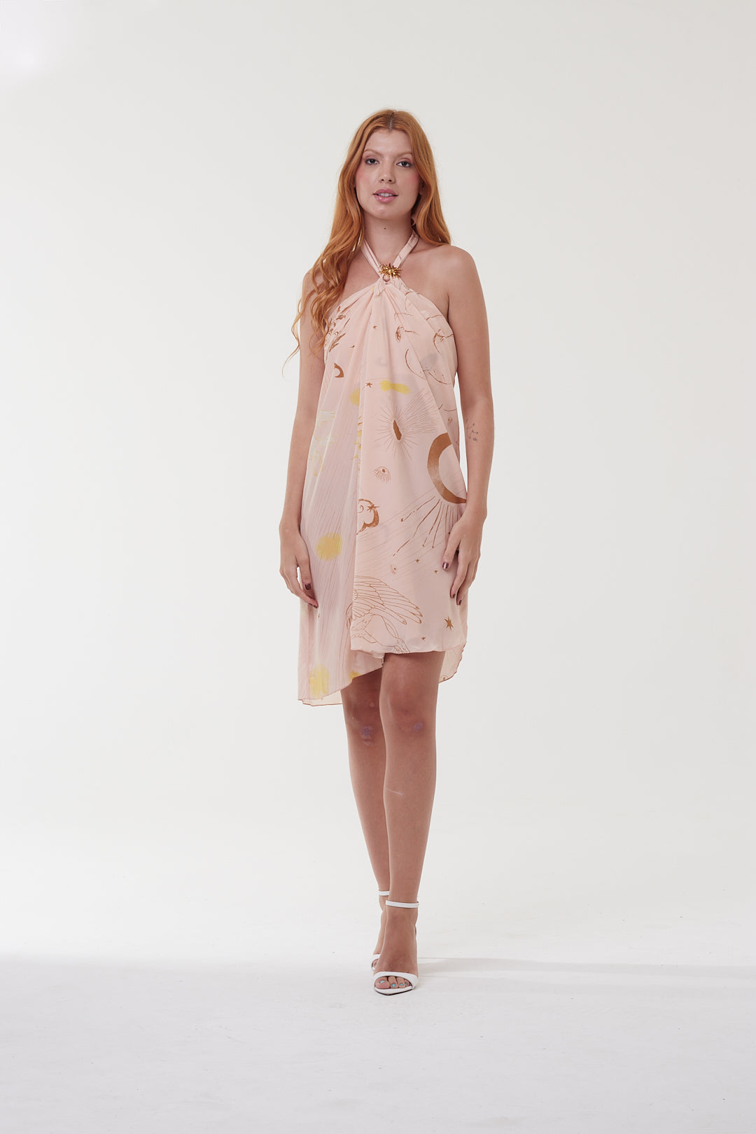 Vestido Seda Curtinho Sol - Animale