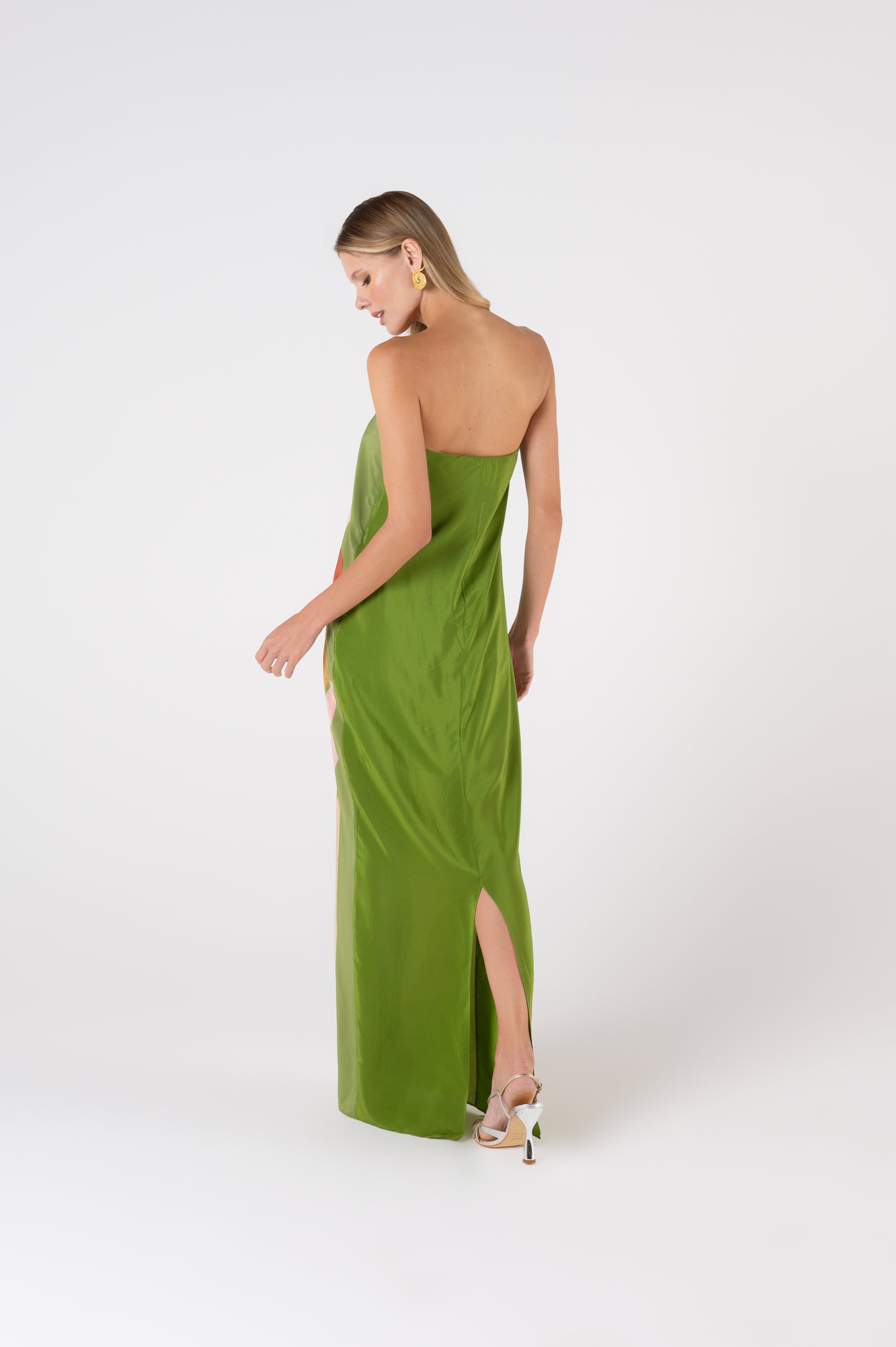 Vestido Dalva Frou Frou Lamê - Laura Cangussu