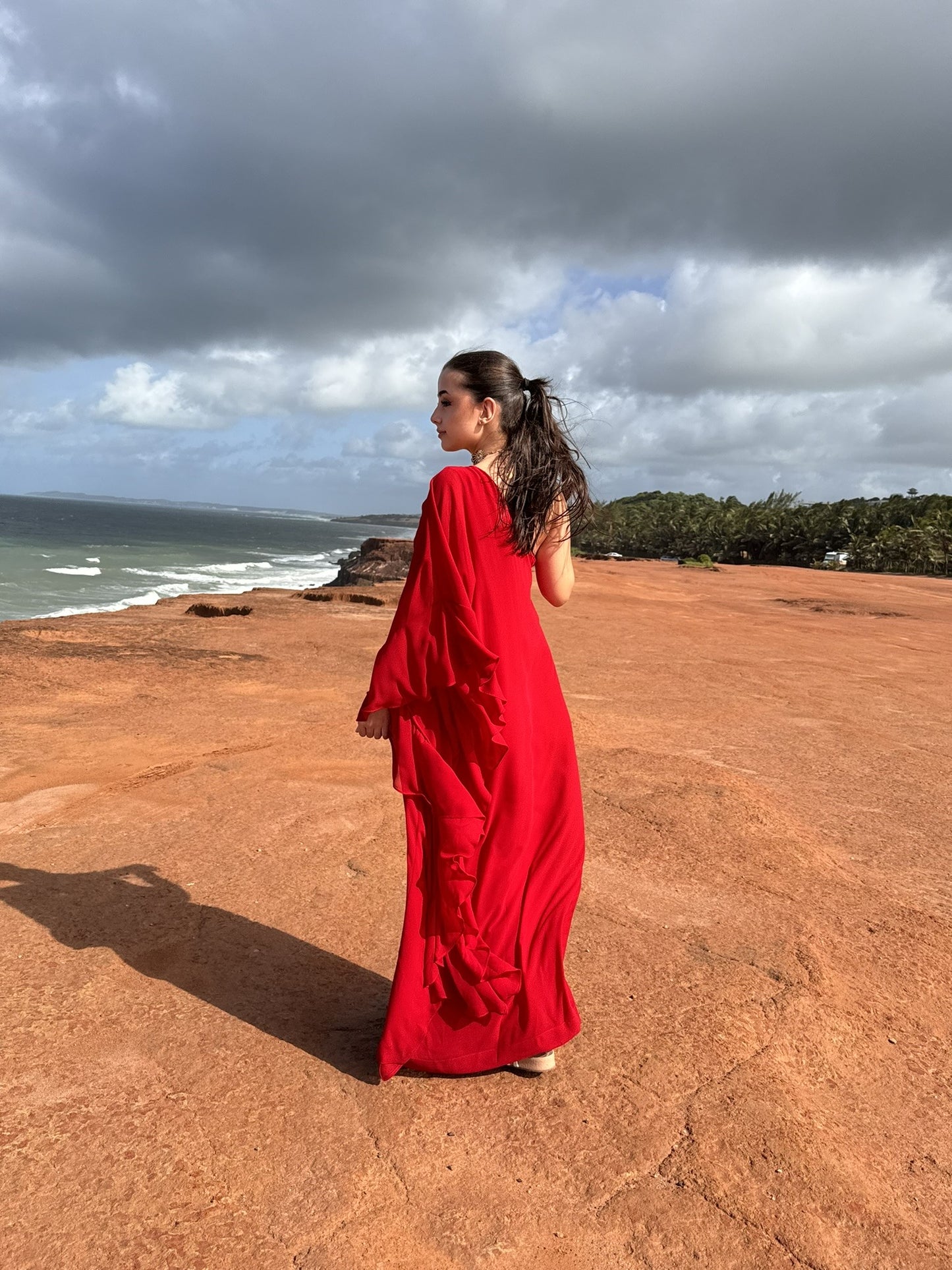 Vestido Fascínio Escarlate - Le Lis Blanc
