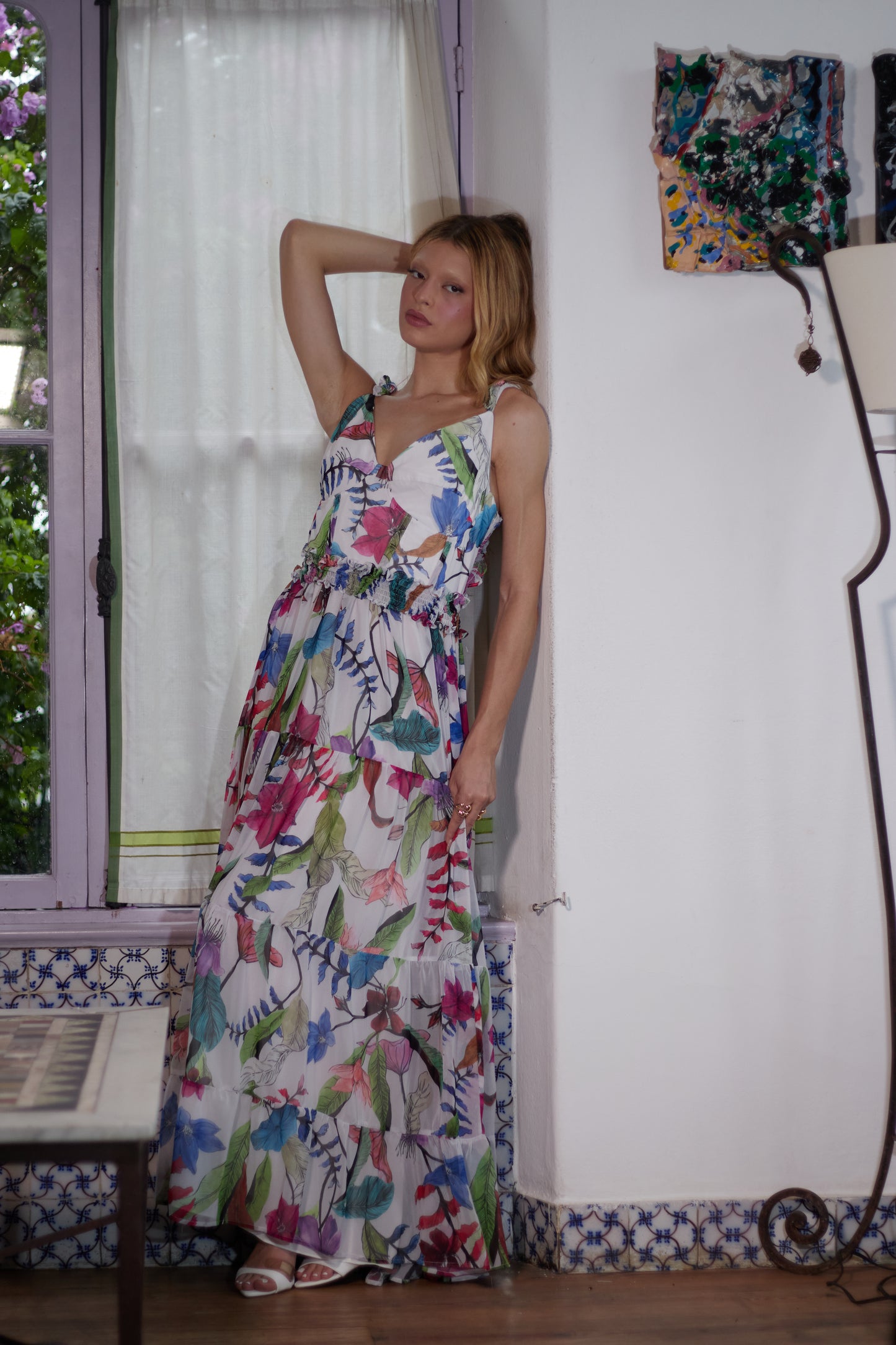 Vestido Maxi Floral- PatBo